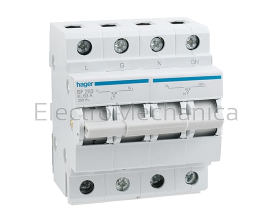 SBN263 | 63A 2P MAIN ISOLATOR SWITCH | B - Power and distribution